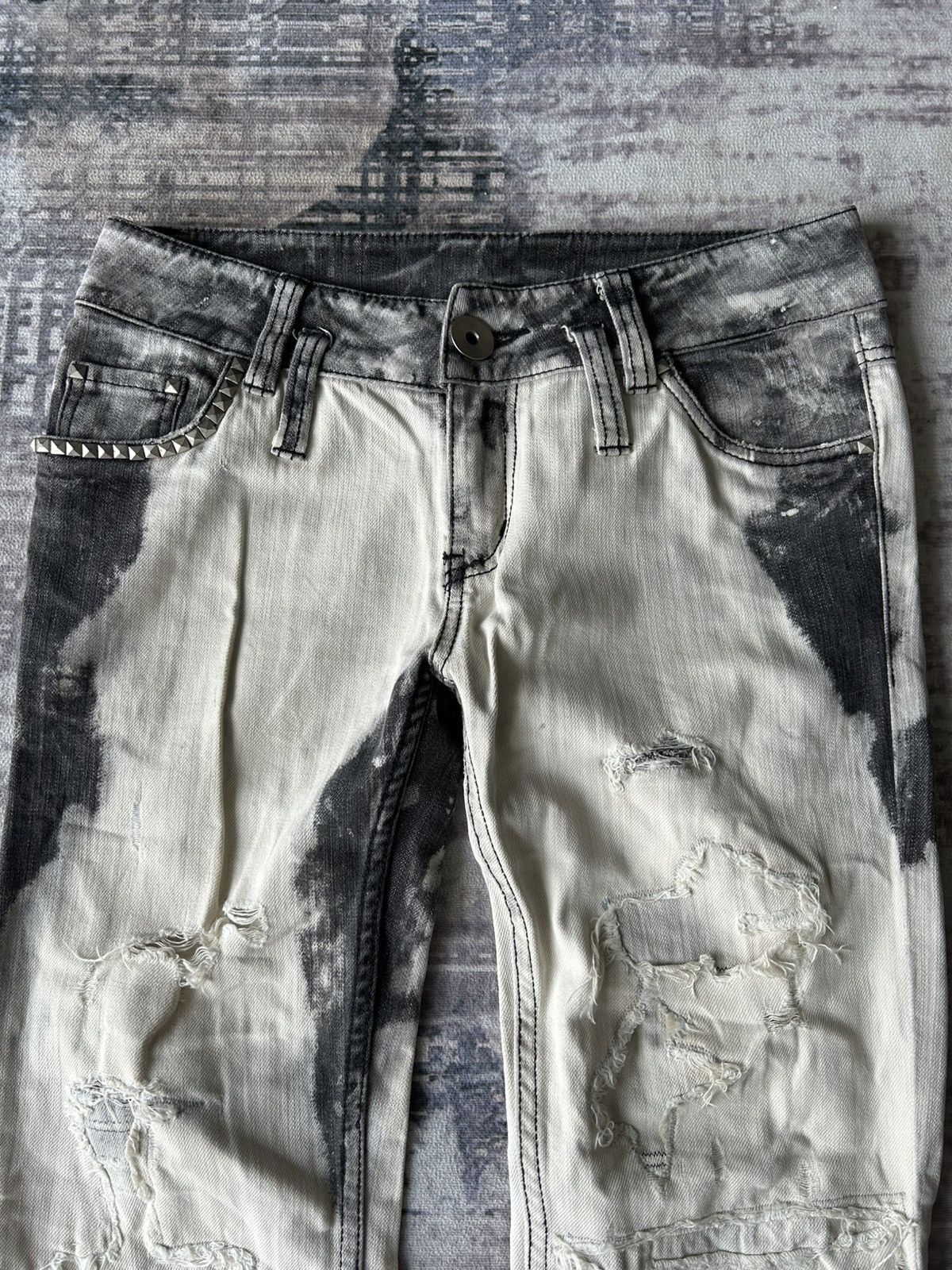 If Six Was Nine Glad News Punk Distressed Size US 32 / EU 48 - 3 Thumbnail