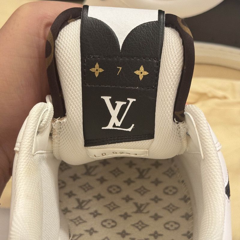 Louis Vuitton Louis Vuitton Charlie Leather Low-Top Sneakers -2508 Size US 8 / EU 41 - 4 Thumbnail