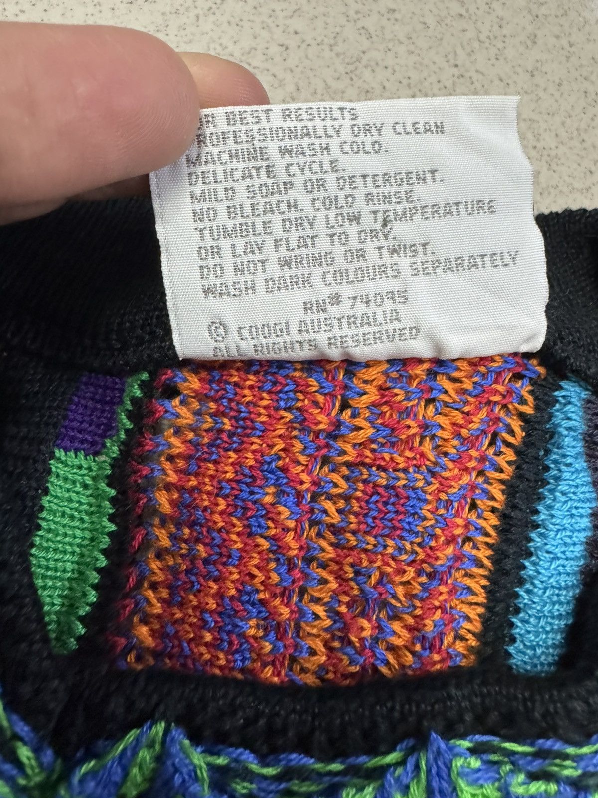 Coogi VINTAGE 90s COOGI 3D KNITWEAR SWEATER Size US M / EU 48-50 / 2 - 4 Thumbnail