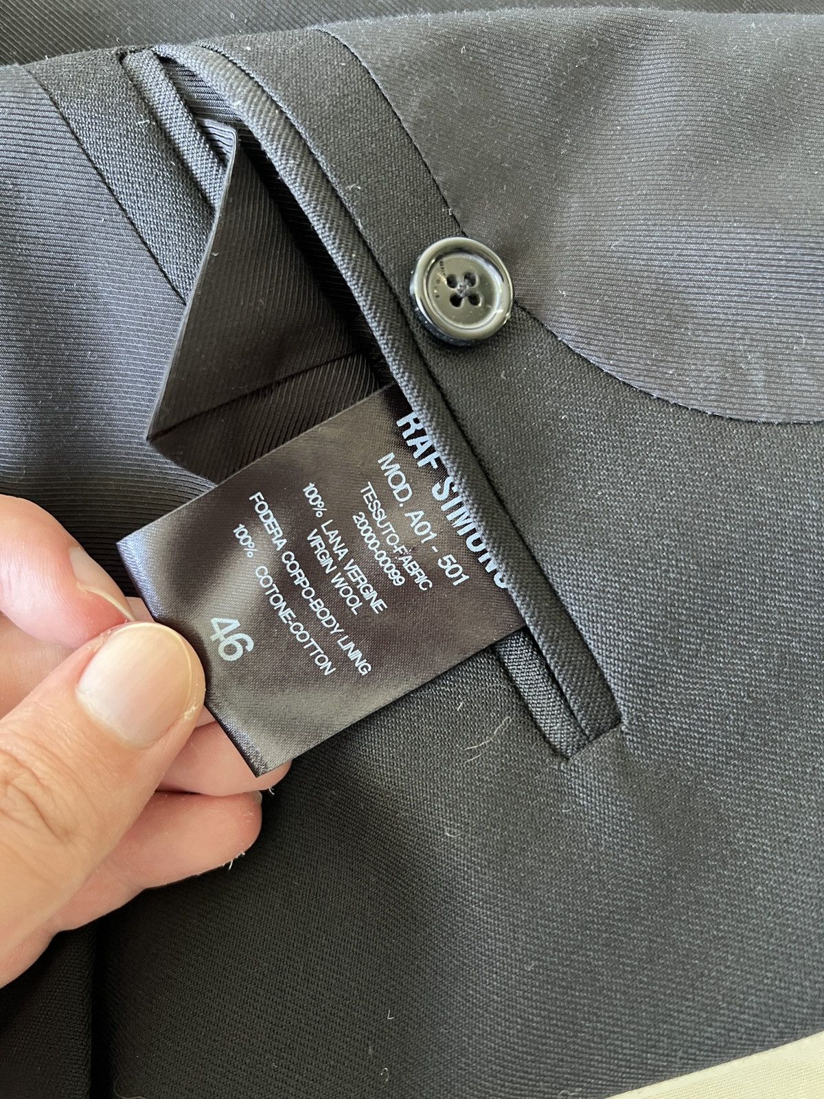 Raf Simons Raf Simons Redux Blazer Vest SS1999 Kinetic Youth Size US S / EU 44-46 / 1 - 9 Thumbnail