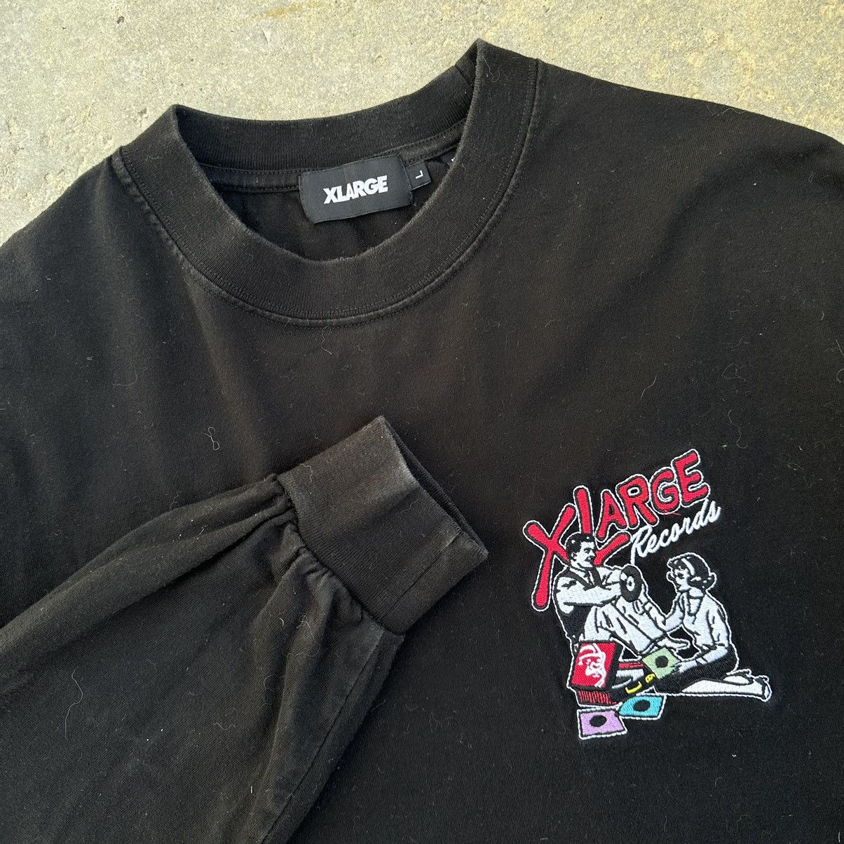 Xlarge Xlarge Records Vintage Style Long Sleeve Graphic Skate Tee Size US L / EU 52-54 / 3 - 3 Thumbnail