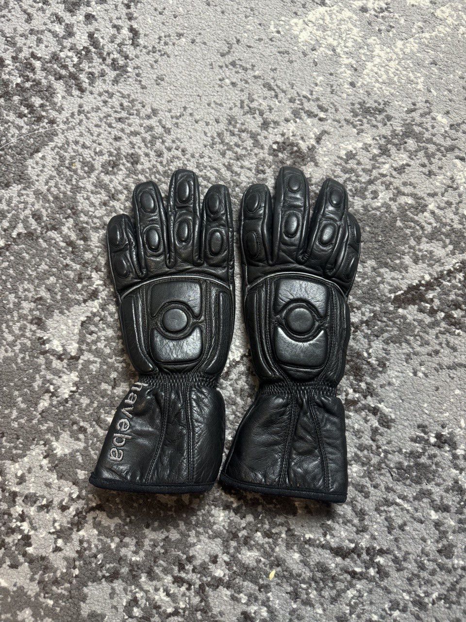 Leather × Vintage Vintage Y2K Leather Motorcycle Opium Owens Style Gloves Size ONE SIZE - 1 Thumbnail