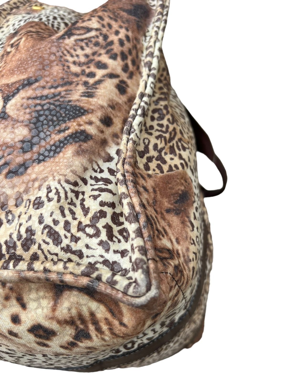 Vintage Vintage Japan Cheetah Leopard Large Tote Bag Size ONE SIZE - 16 Thumbnail