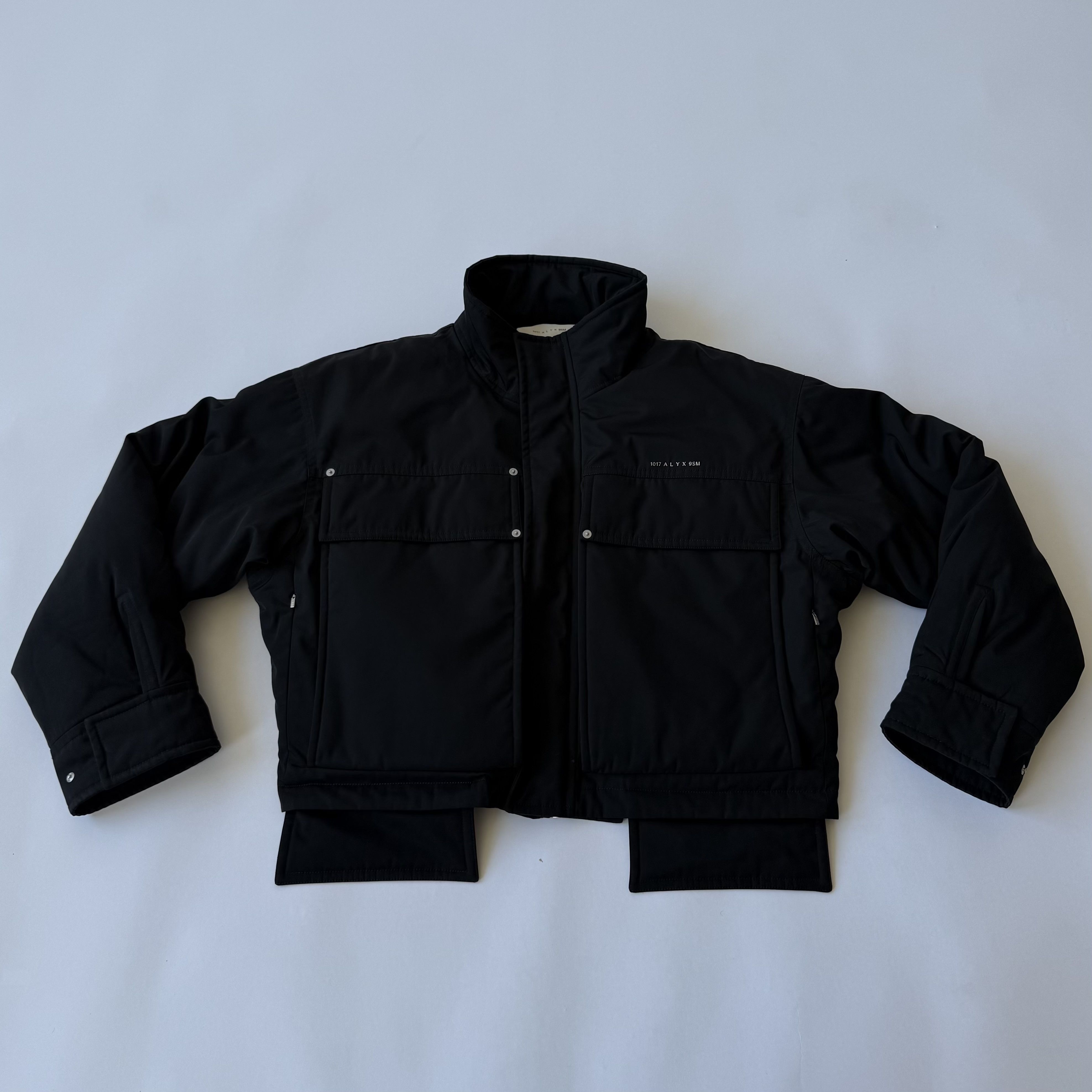 1017 ALYX 9SM 1017 ALYX 9SM Black Aviator Bomber Jacket Size US XL / EU 56 / 4 - 2 Thumbnail