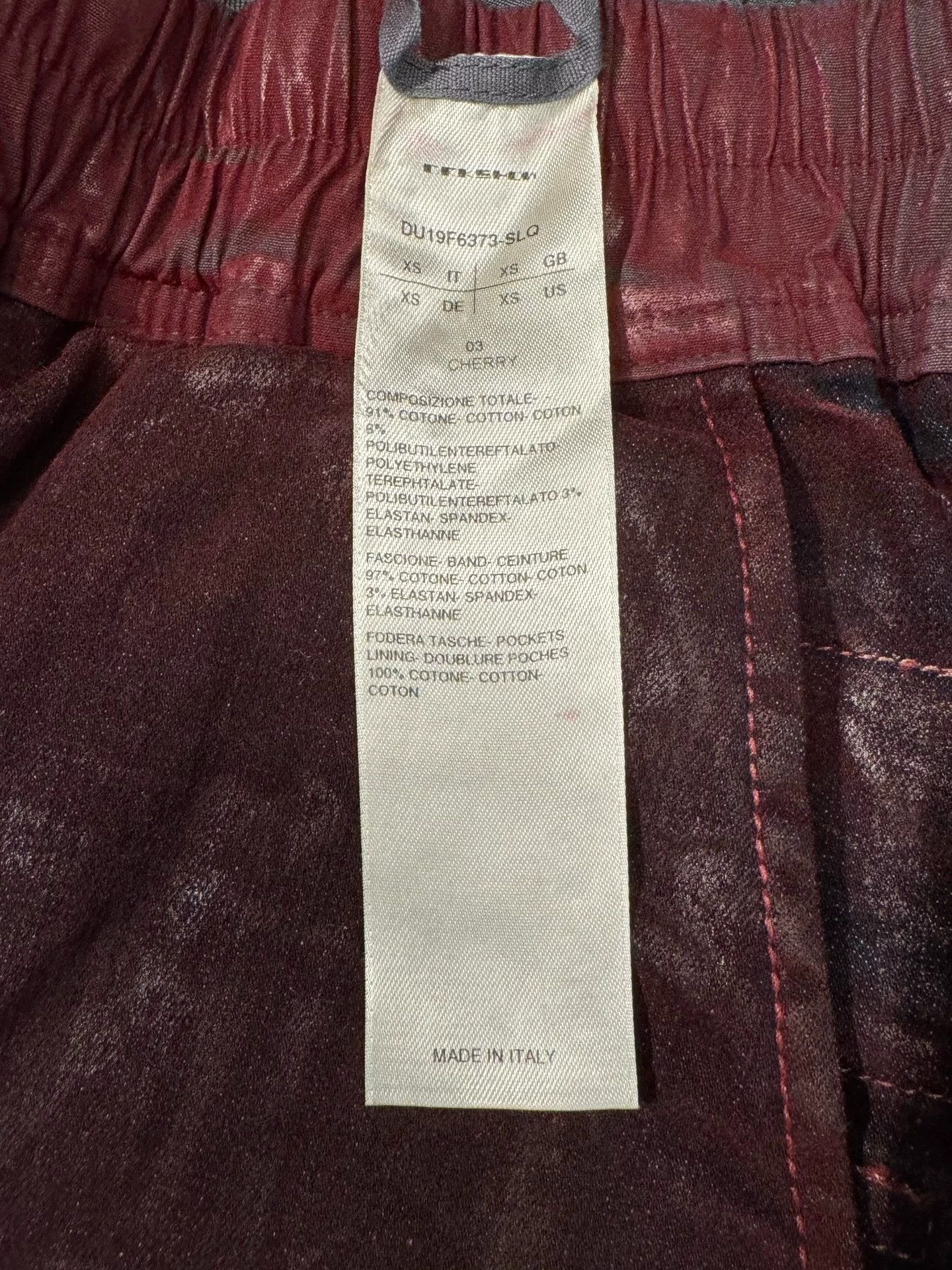 Rick Owens Rick Owens RO Coated Waxed Pants 8/9 XS/S/M New Size US 30 / EU 46 - 3 Thumbnail