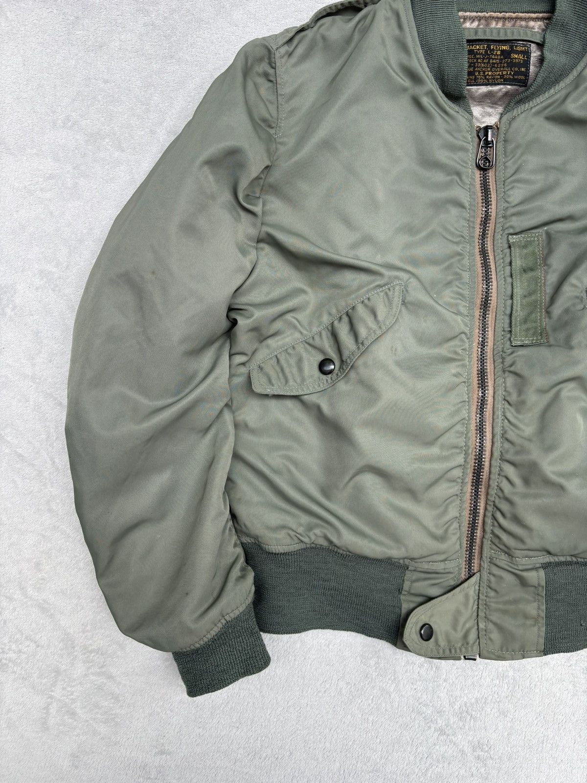 The Real McCoy's 1950s Blue Anchor Type L-2B by The Real Mccoys Bomber Jacket Size US S / EU 44-46 / 1 - 3 Thumbnail