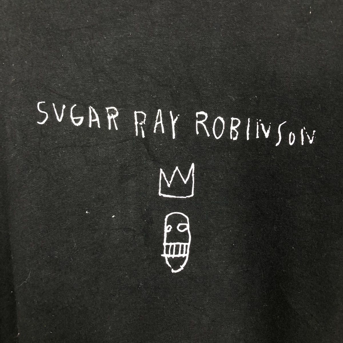 Jean-Michel Basquiat 📌Long Sleeve Sweatshirt Jean Michel Basquit Big Logo Size US M / EU 48-50 / 2 - 14 Thumbnail