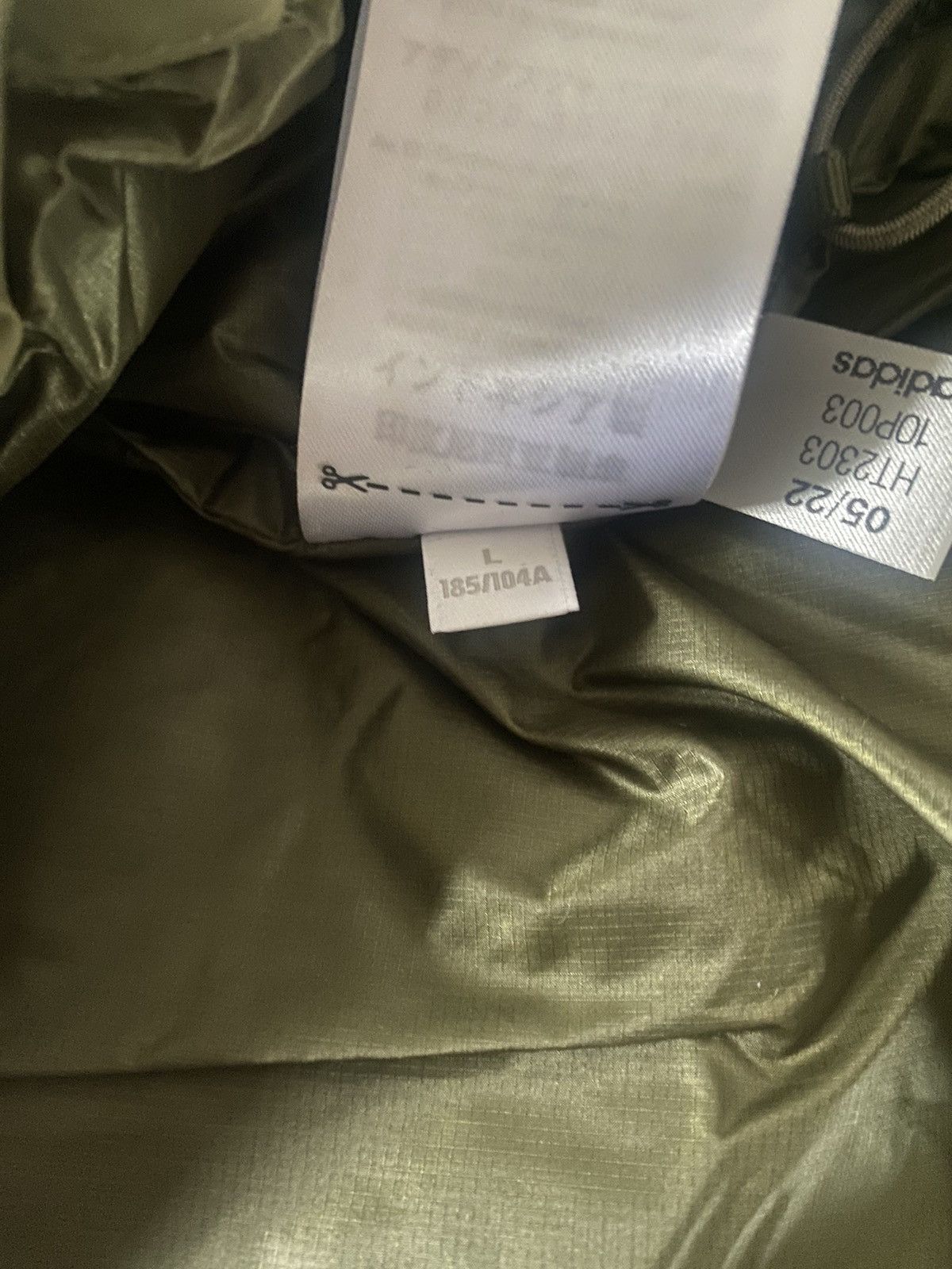 Adidas × Y-3 × Yohji Yamamoto adidas Y-3 Classic Puffy Down Vest Olive Size US L / EU 52-54 / 3 - 12 Thumbnail