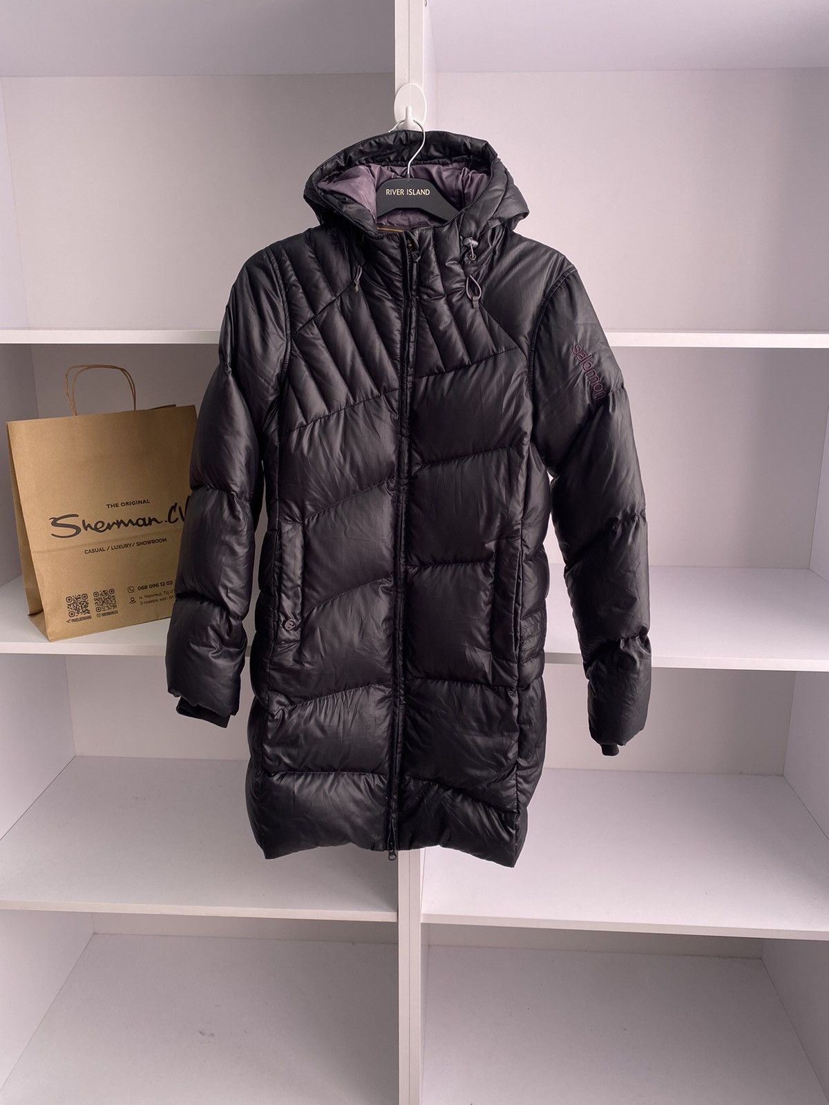 Salomon × Vintage Vintage Salomon Women’s outdoor Coat Jacket Size S / US 4 / IT 40 - 2 Thumbnail
