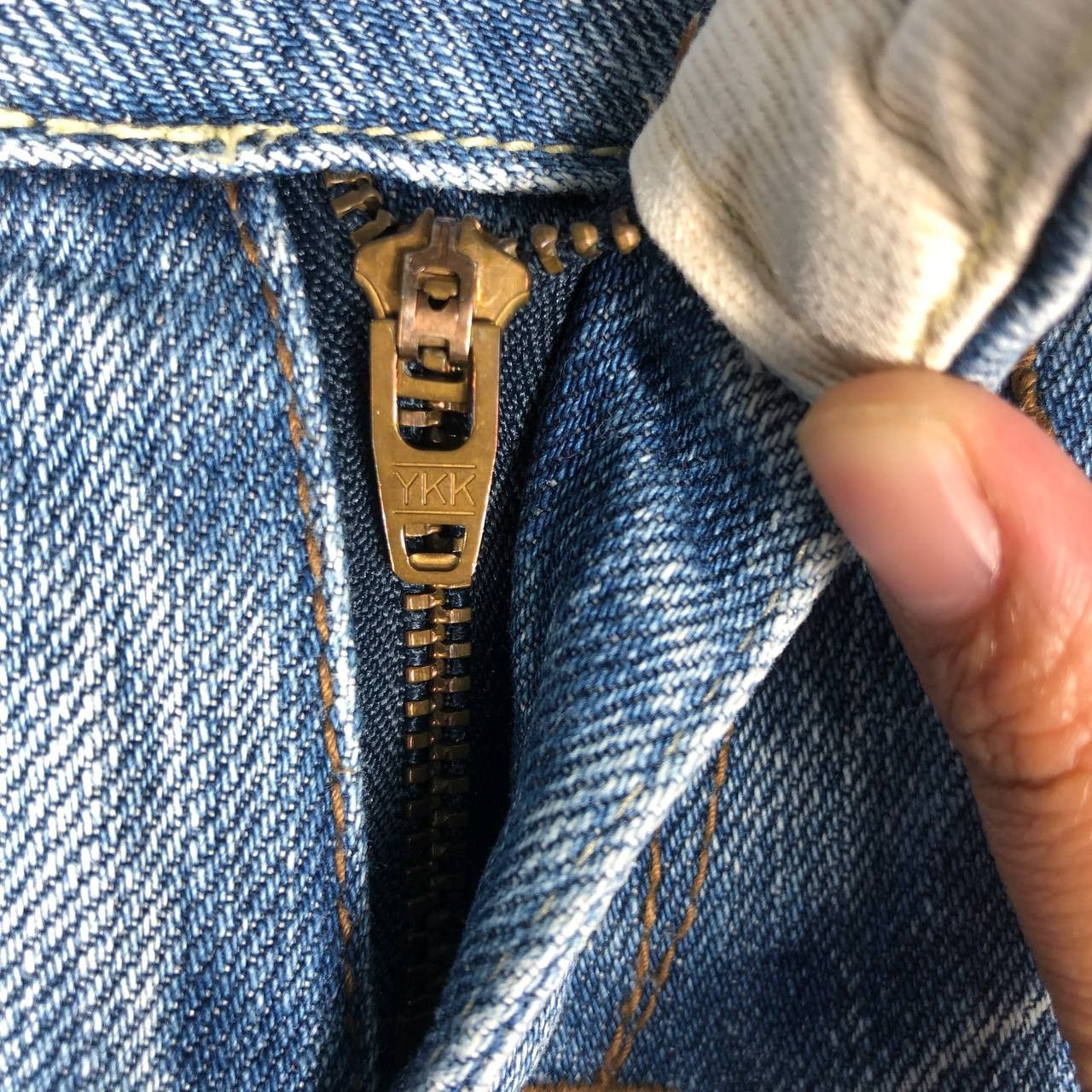 Japanese Brand Vintage Japanese Brand Gold Label Red Pepper Denim Jean Size 25" / US 0 / IT 36 - 8 Thumbnail