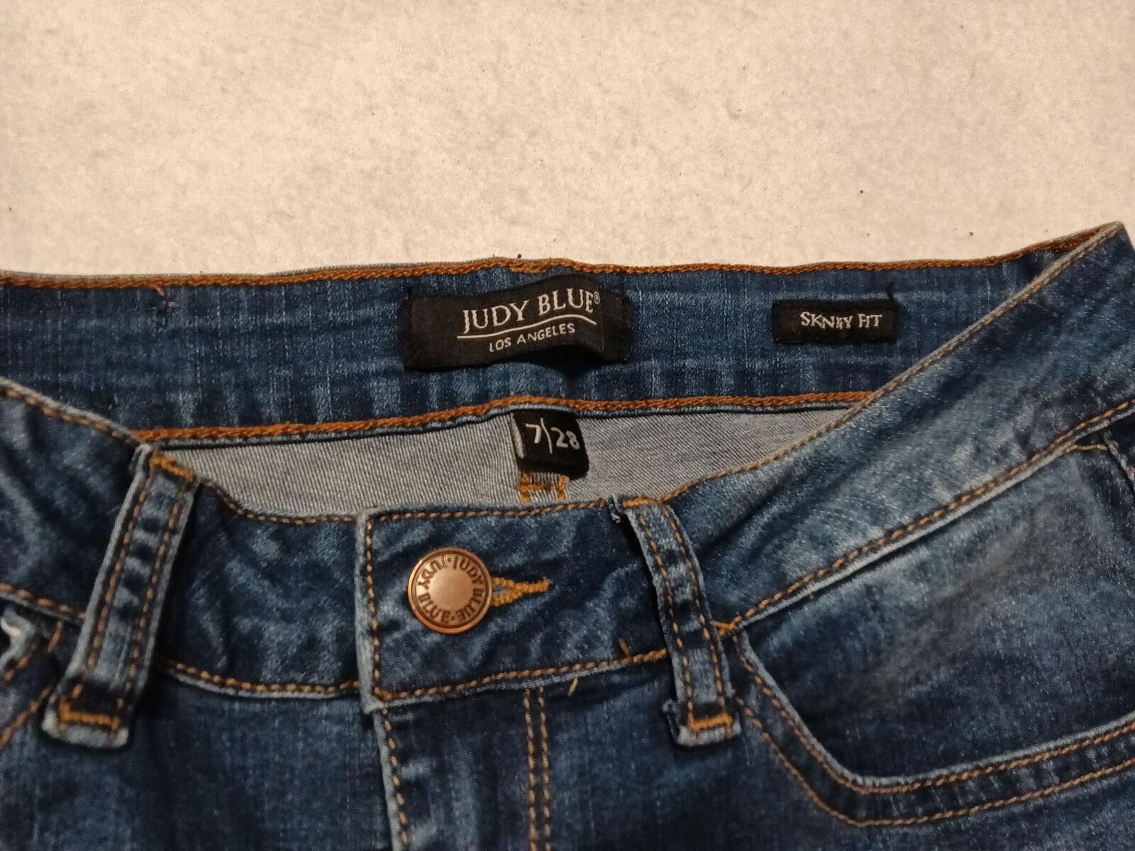 Other Judy Blue Skinny Fit Jeans with Leopard Print Patchwork Size 30" / US 8 / IT 44 - 2 Thumbnail