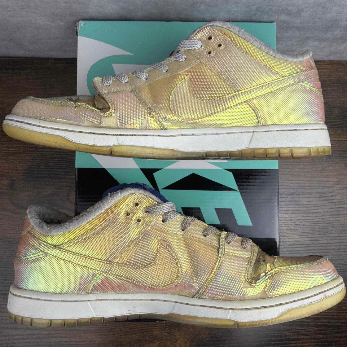 CNCPTS × Nike Nike SB Dunk Low Concepts Holy Grail 504750-140 Multicolor Size US 11.5 / EU 44-45 - 4 Thumbnail