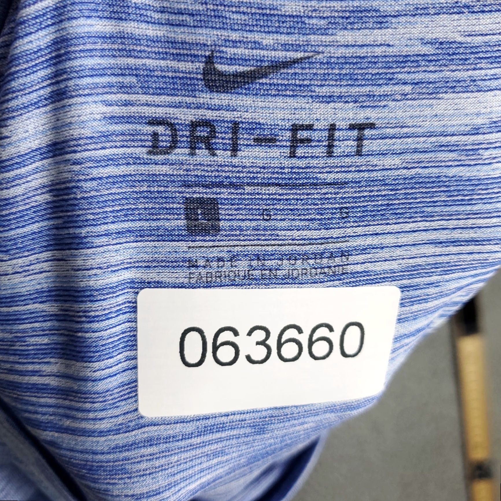 Nike Nike T Shirt Mens Large Blue Dri-Fit Short Sleeve Crew Neck Nike Brand Activewear Shirt L Blue Mens Size US L / EU 52-54 / 3 - 7 Thumbnail