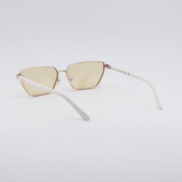 Guess Guess GU00106 21E Sunglasses White/Gold Cat Eye Frame Size ONE SIZE - 11 Thumbnail