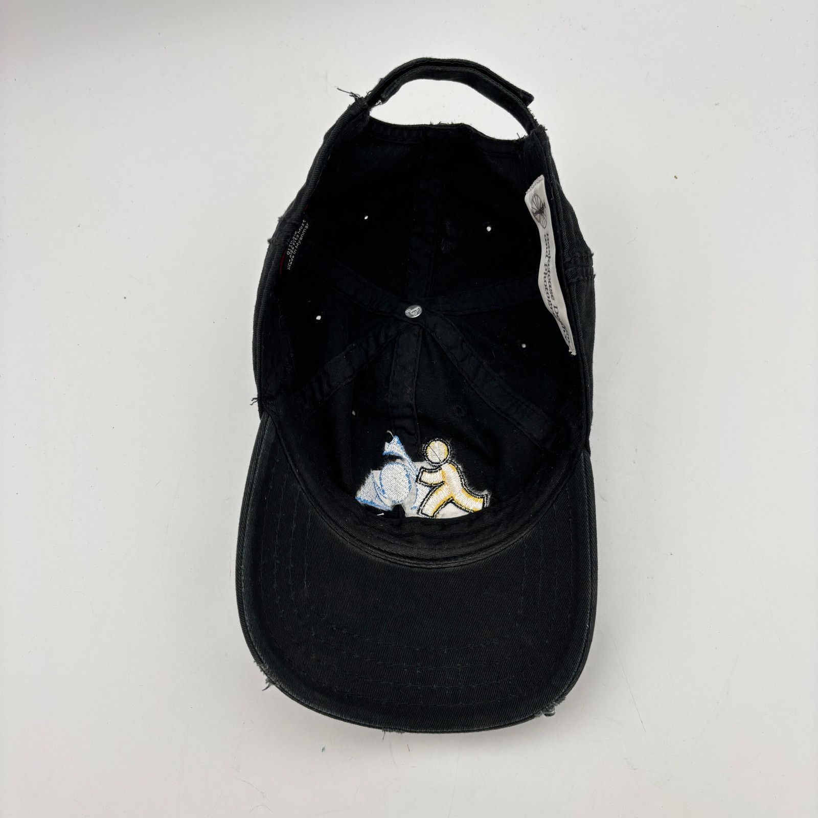 basketcase gallery Rare Basketcase Gallery America Online AOL Hat Distressed Size ONE SIZE - 7 Thumbnail