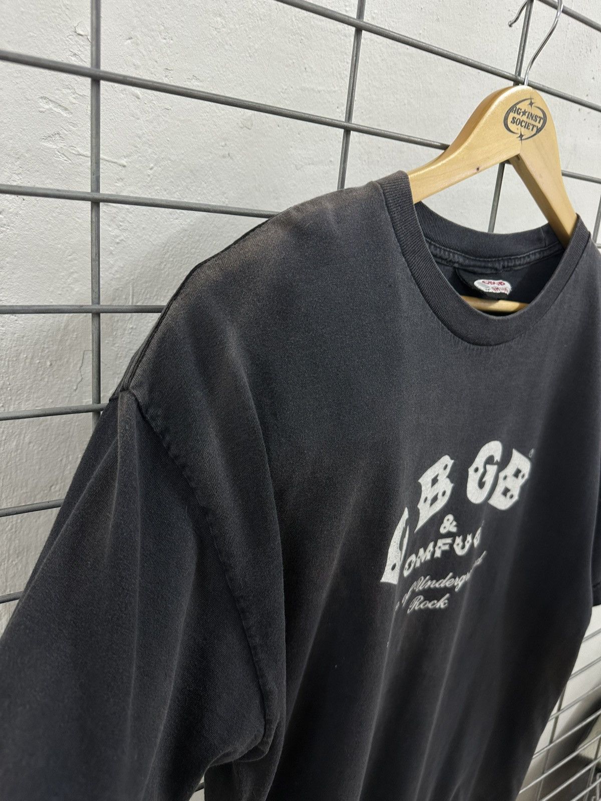 Vintage Vintage CBGB & OMFUG Beautiful Sun Faded Tee Size US L / EU 52-54 / 3 - 6 Thumbnail