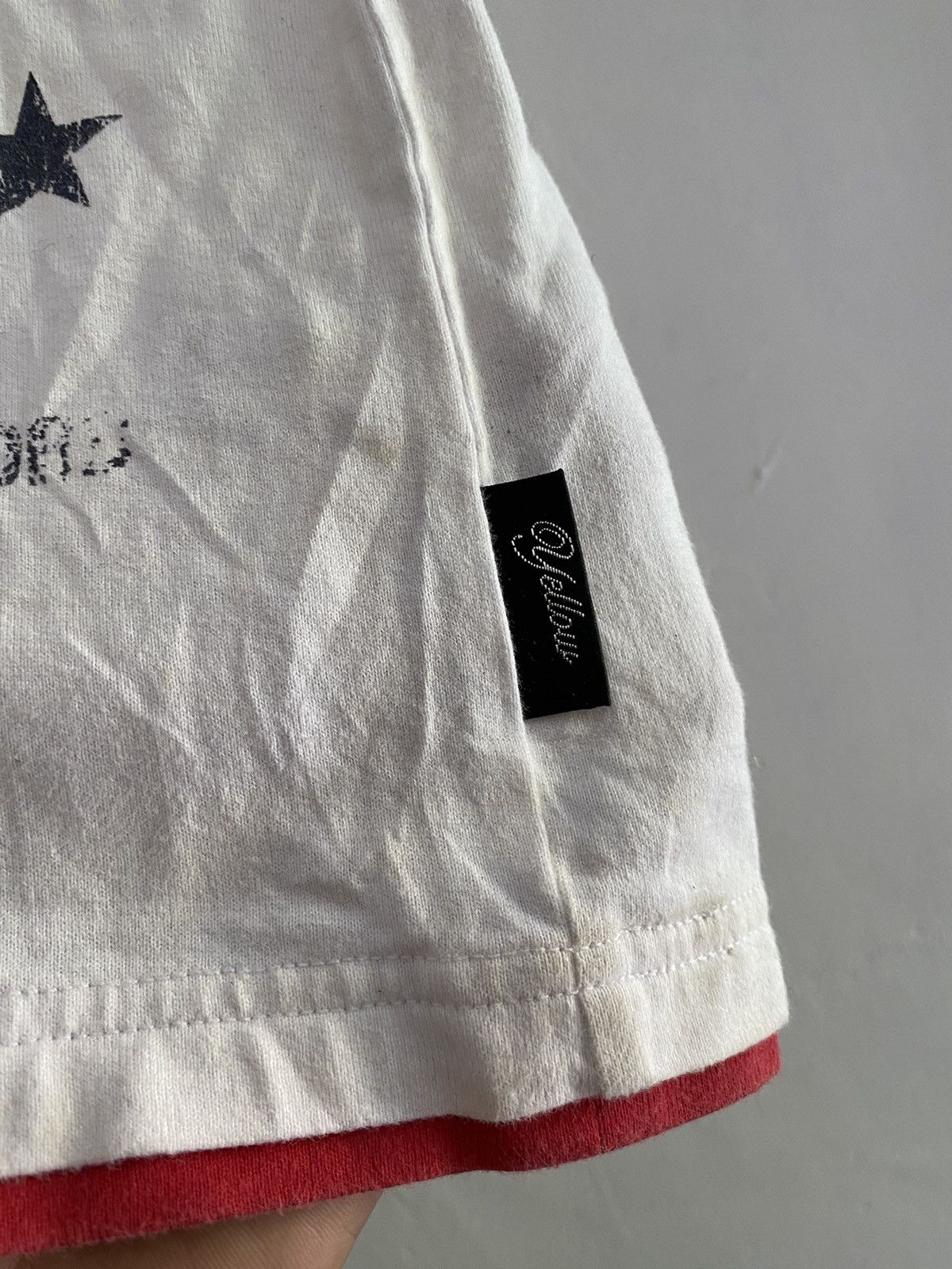 Japanese Brand Vintage yellow ranking poem poloshirt Size US M / EU 48-50 / 2 - 5 Thumbnail