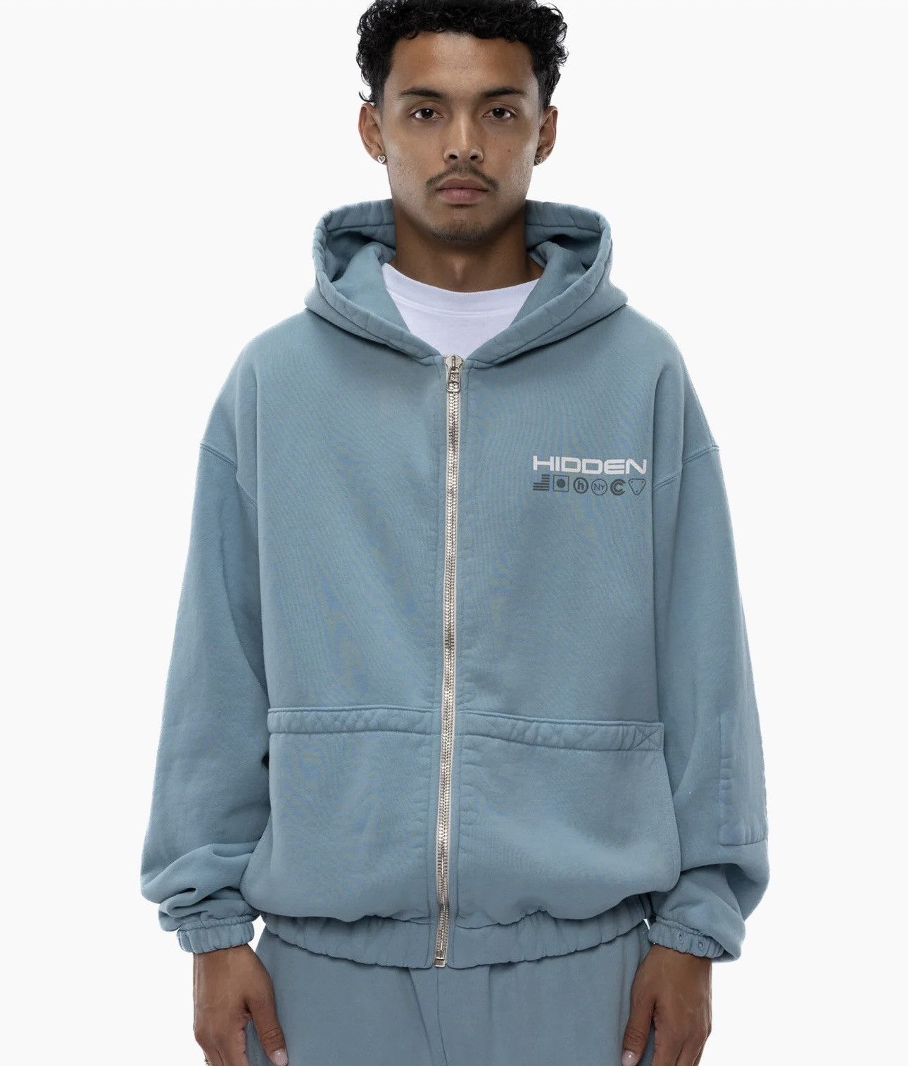 HIDDEN Hidden NY Liberty Zip Reversible Hoodie Size US M / EU 48-50 / 2 - 2 Thumbnail