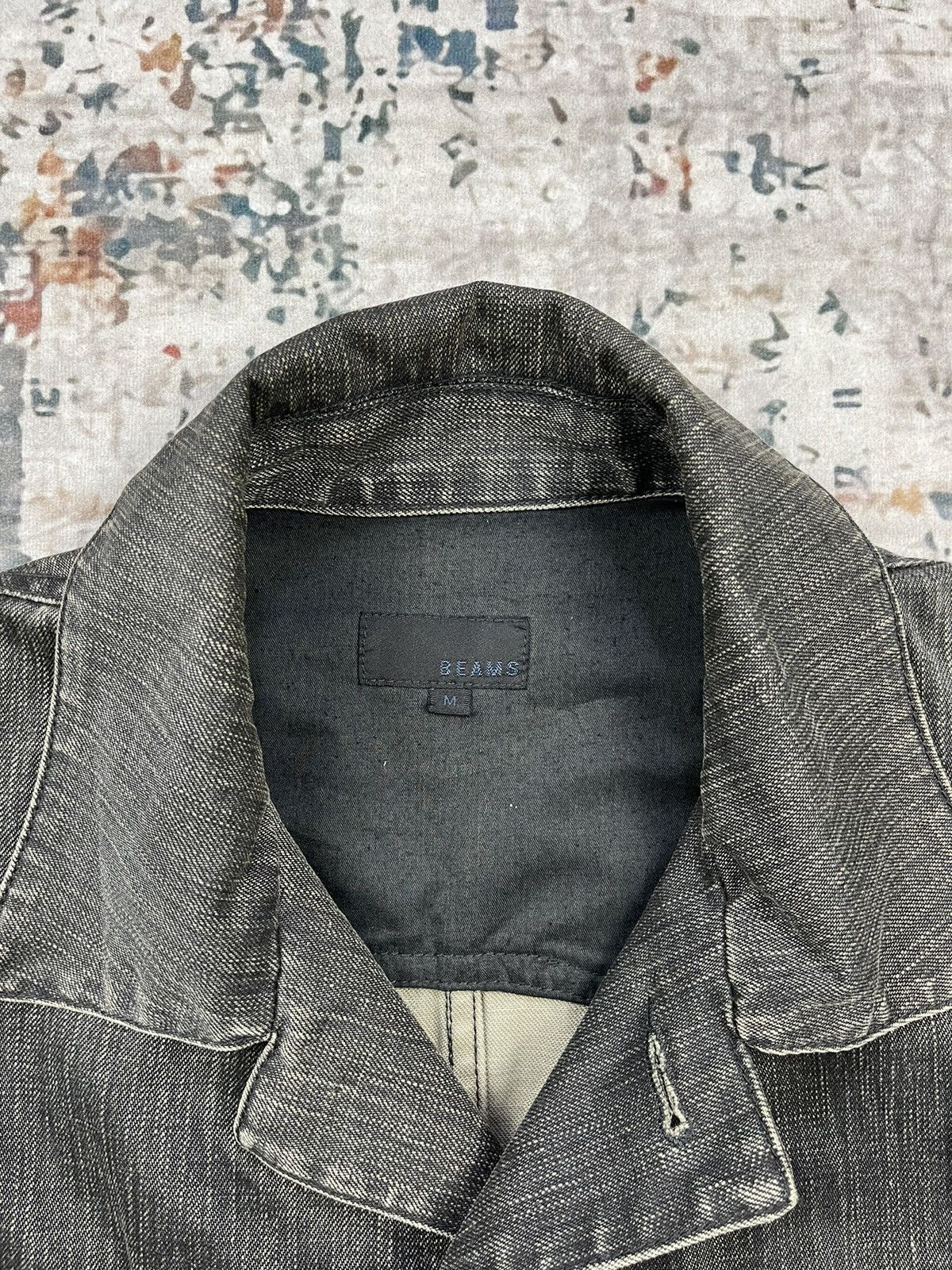 Beams Plus Beams Dark Grey Denim Jackets Size US M / EU 48-50 / 2 - 16 Thumbnail