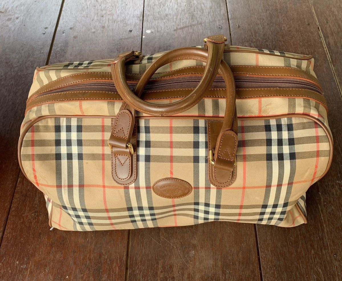 Burberry Vintage Burberry nova check travel bag Size ONE SIZE - 2 Thumbnail