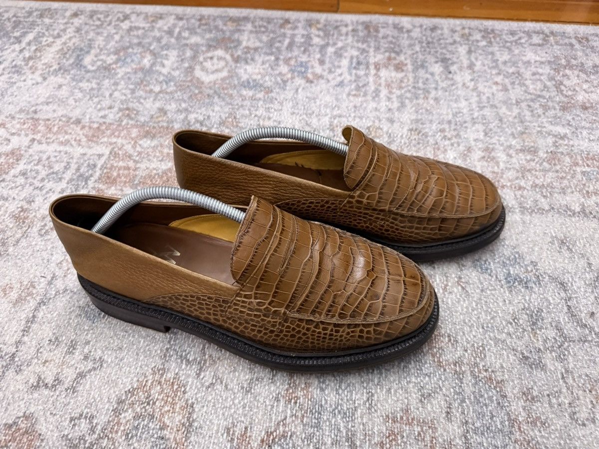 Blackstock & Weber Blackstock & Weber Ellis Mules Brown Croc Size US 10 / EU 43 - 1 Thumbnail