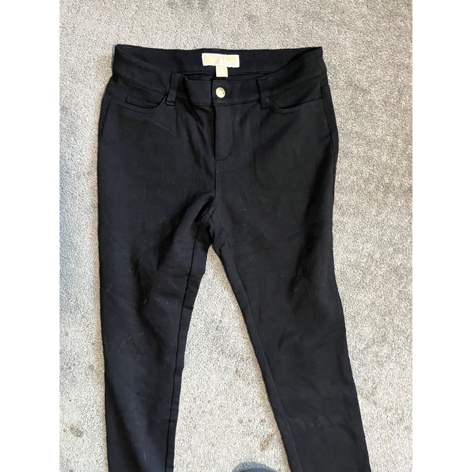 Michael Kors Michael Kors Jeggings Size 4 Black Solid Women Jeans Slim Regular Fall 4 Black Womens Jegging Michael Kors Size 27" / US 4 / IT 40 - 2 Thumbnail