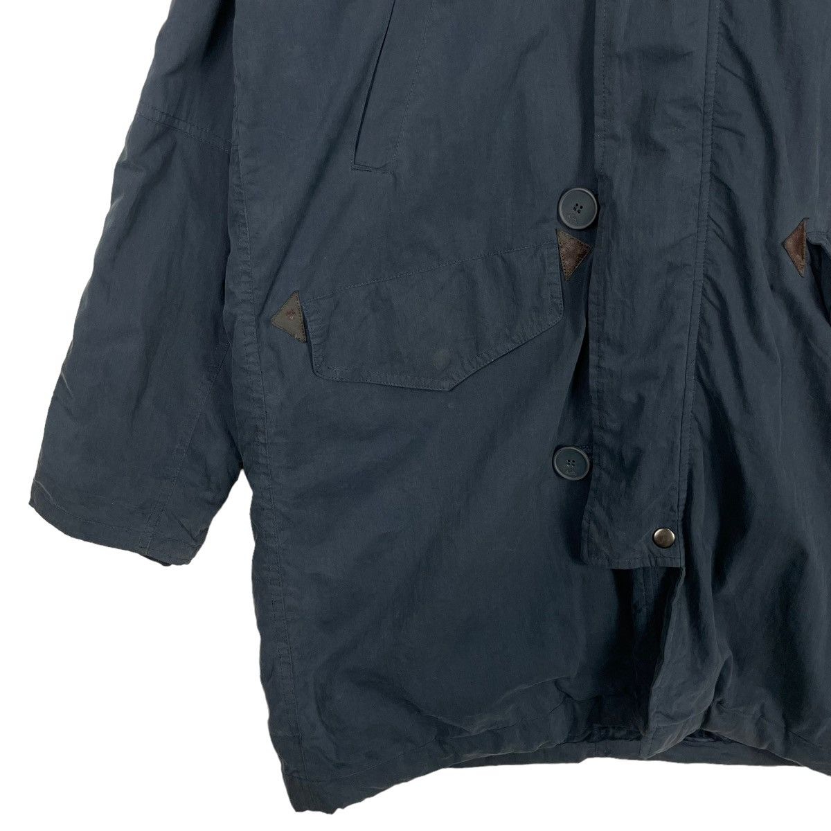 Quiksilver 💥QUIKSILVER NAVY BLUE HOODIE PARKA JACKET Size US L / EU 52-54 / 3 - 3 Thumbnail