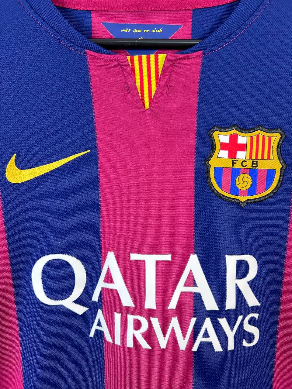 Nike BARCELONA 2014 2015 HOME SHIRT SOCCER NIKE 610792-422 Sz S Size US S / EU 44-46 / 1 - 2 Thumbnail