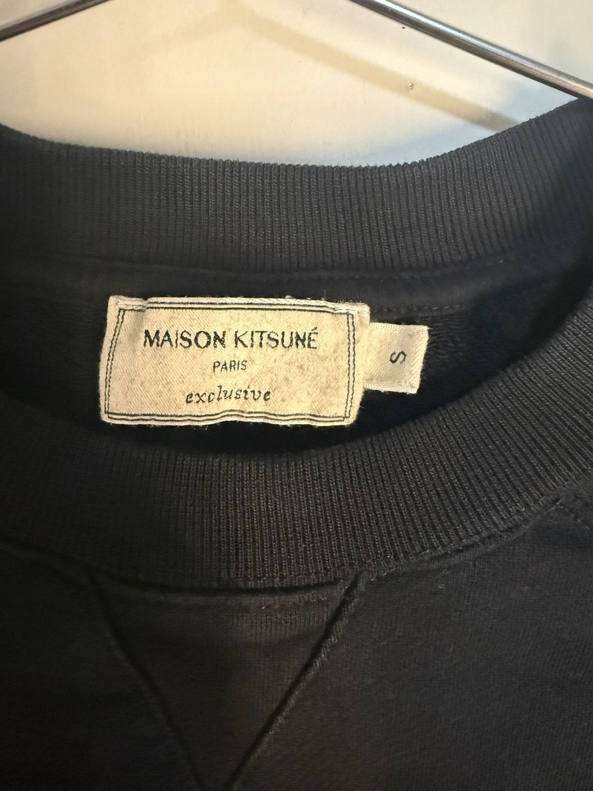 Maison Kitsune Maison Kitsuné Grey Fox Head Patch Sweatshirt Size S / US 4 / IT 40 - 4 Thumbnail