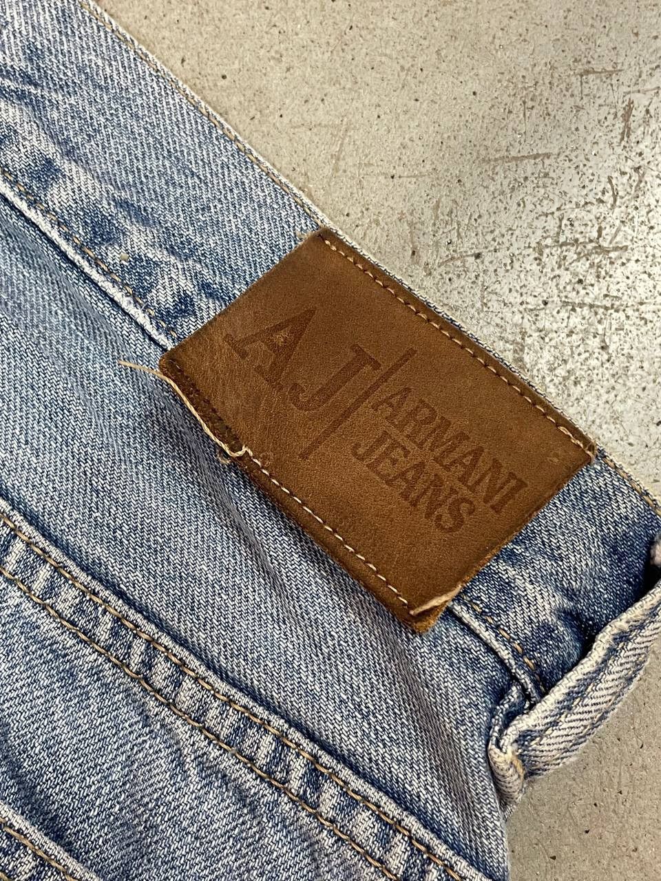Armani Deconstruct Vintage Armani Jeans Rare Design Size US 33 - 10 Thumbnail