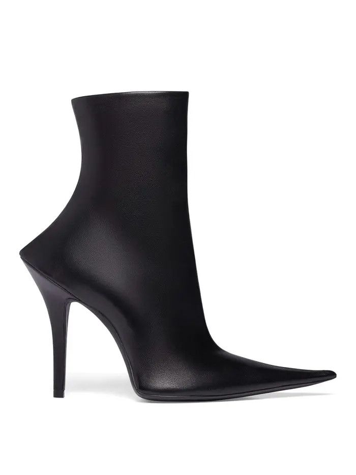 Balenciaga o1la1rc1a0126 Witch 110mm Booties in Black Size US 5 / IT 35 - 1 Thumbnail