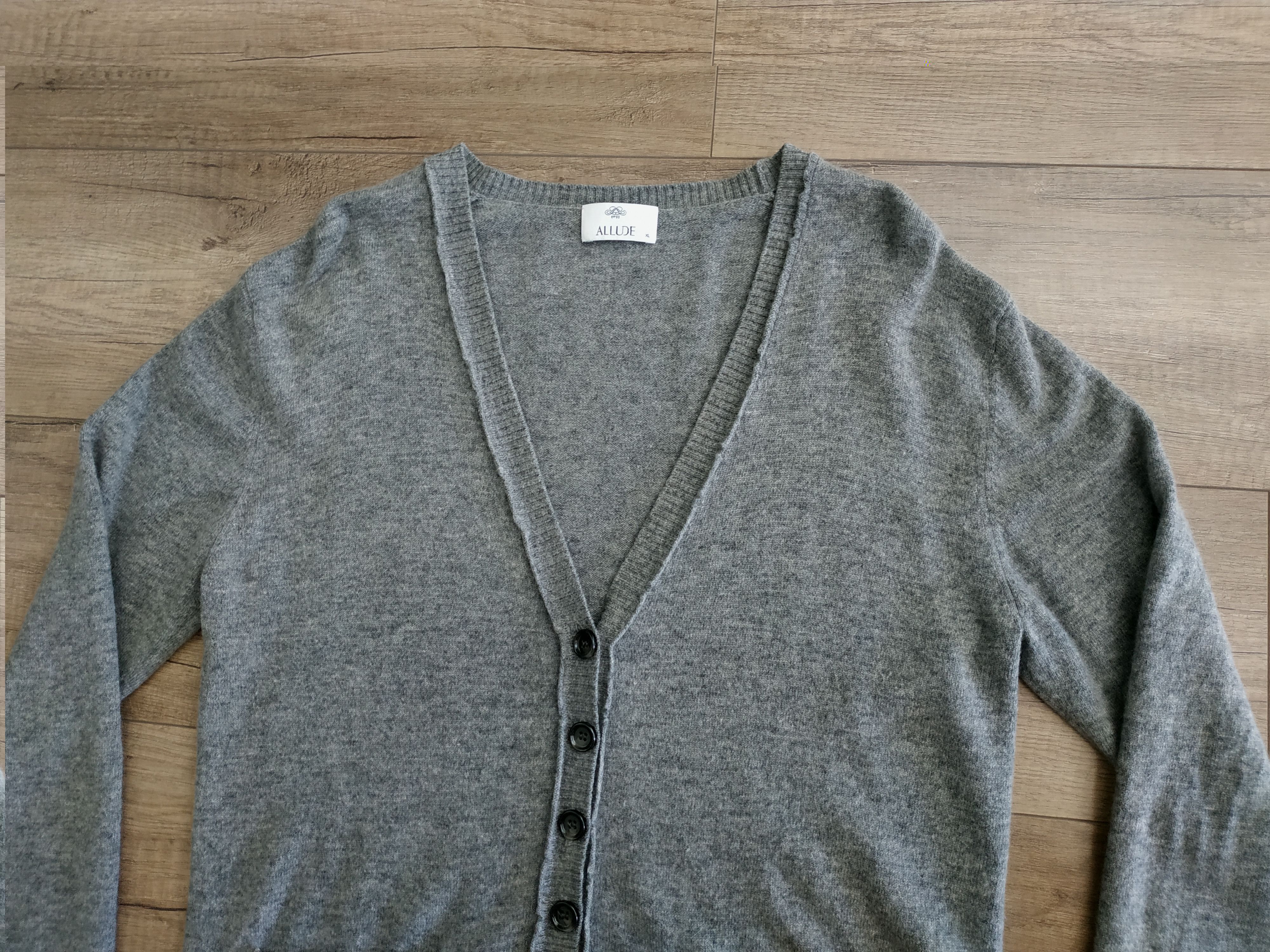 Allude Allude Women's Wool-Cashmere Cardigan-Sweater, s. XL Size XL / US 12-14 / IT 48-50 - 4 Thumbnail