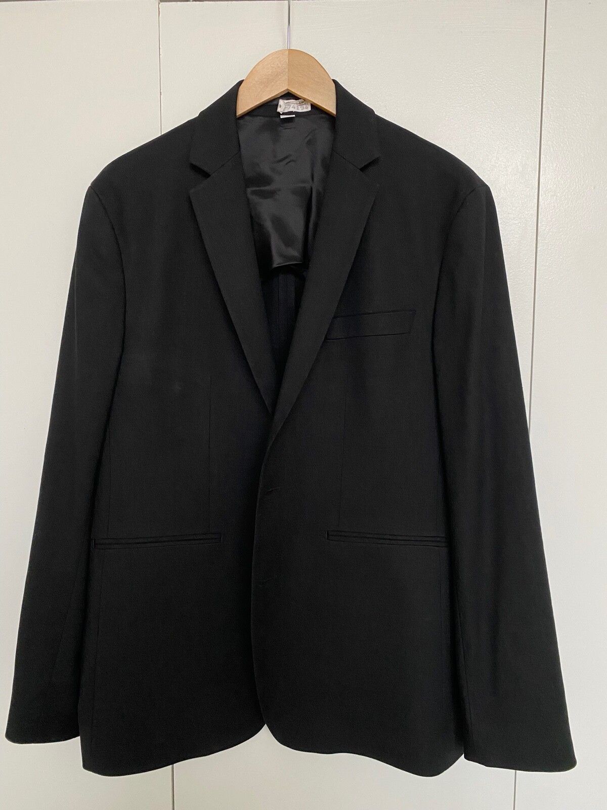 Acne Studios ACNE STUDIOS ZOOTY BLACK LINEN SUIT SIZE 50 Size 50L - 3 Thumbnail