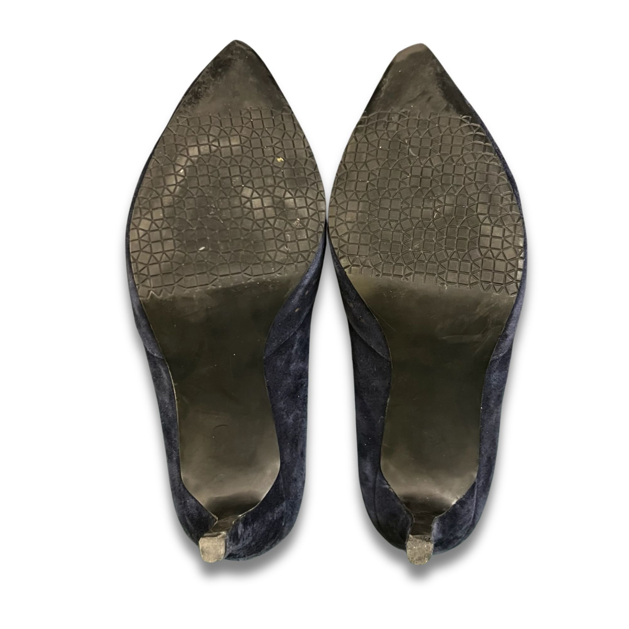 Other AUDREY BROOKE Blue Slip-On Stiletto Heel Pumps With Perforat Size US 7 / IT 37 - 7 Thumbnail