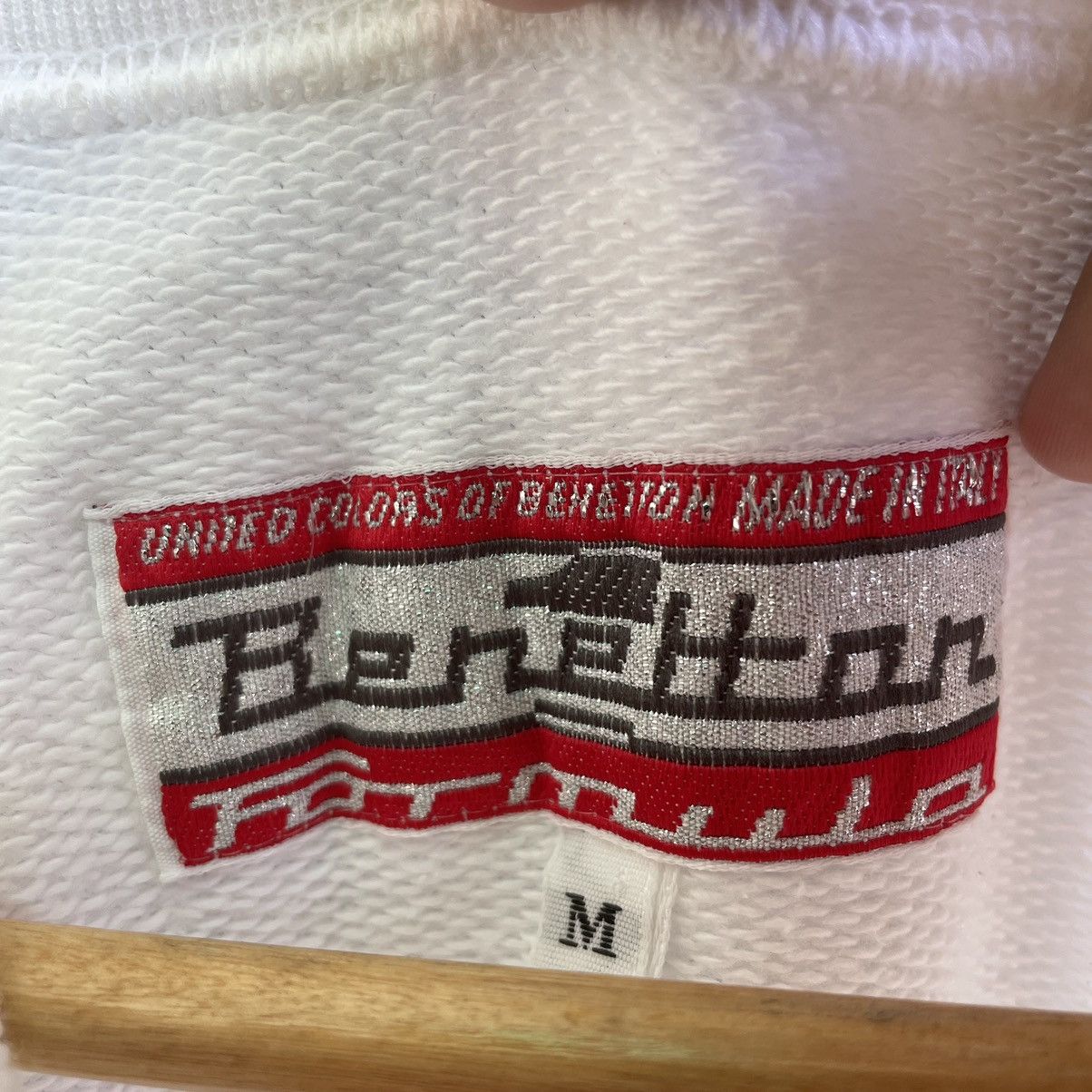 Benetton Vintage Benetton Formula 1 Racing Team Sweatshirt Size US M / EU 48-50 / 2 - 5 Thumbnail