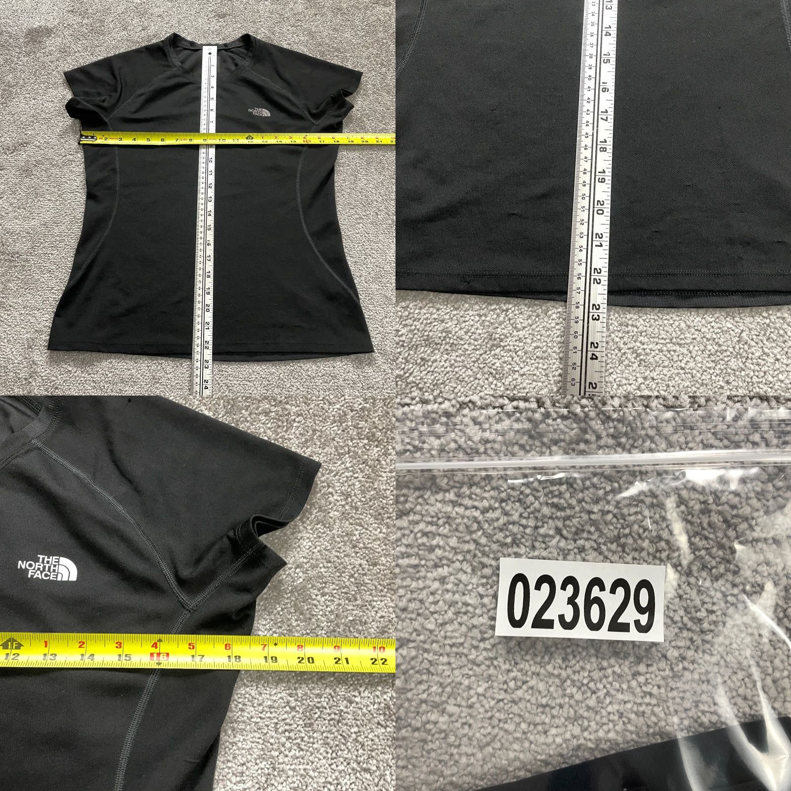 The North Face The North Face Active Top Womens Small Black Short Sleeve Round Neck Running Gym Size S / US 4 / IT 40 - 8 Thumbnail