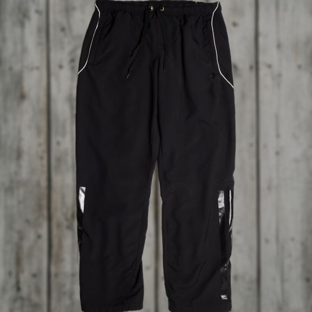 Adidas VINTAGE Adidas Track Pants Black X-Large 36 Elastic Waist Activewear Adidas Track Pants Black X-Large 36 Elastic Waist Activewear Mens Size US 36 / EU 52 - 1 Thumbnail