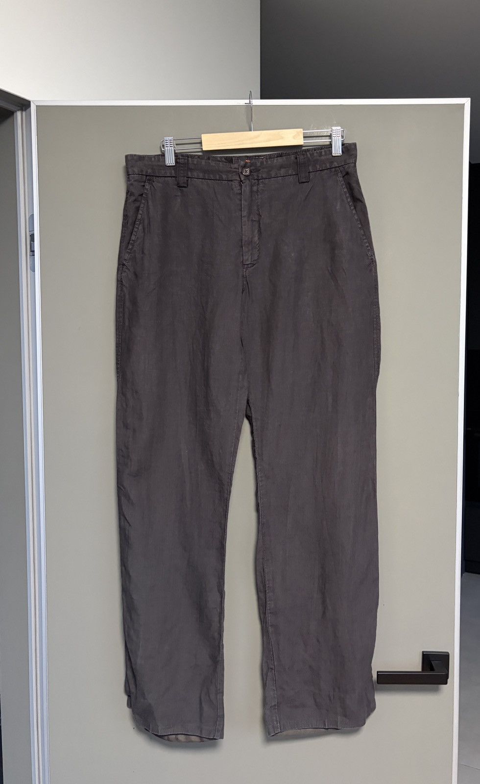 Etro ETRO Linen Brown Relaxed Pants Size US 32 / EU 48 - 1 Thumbnail