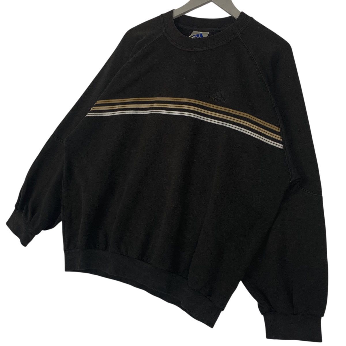 Other Vintage Adidas Embroidery Crewneck Sweatshirt Black Size US S / EU 44-46 / 1 - 2 Thumbnail