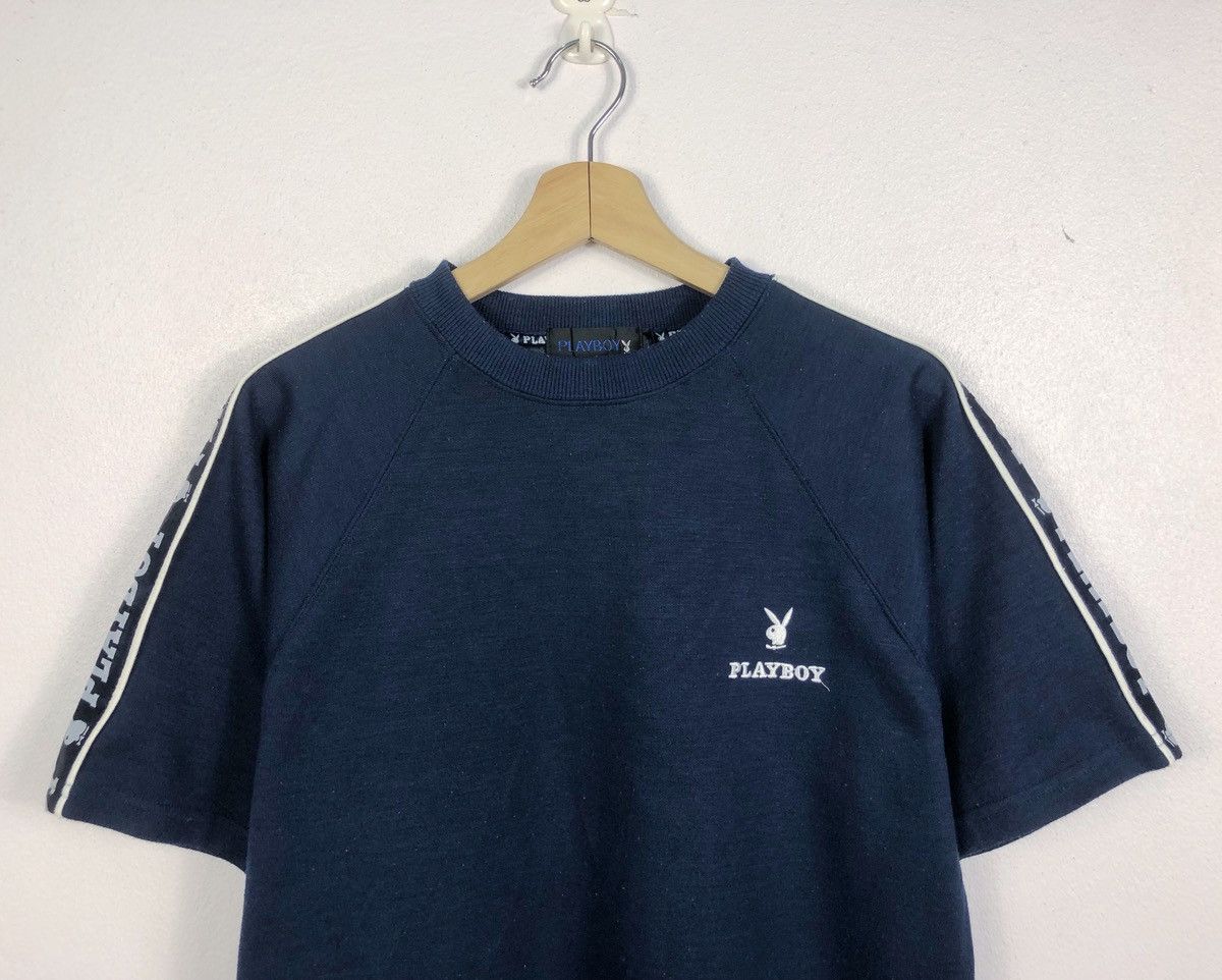 Playboy Rare Vintage Playboy Embroidered Big Logo Tee Size US M / EU 48-50 / 2 - 3 Thumbnail