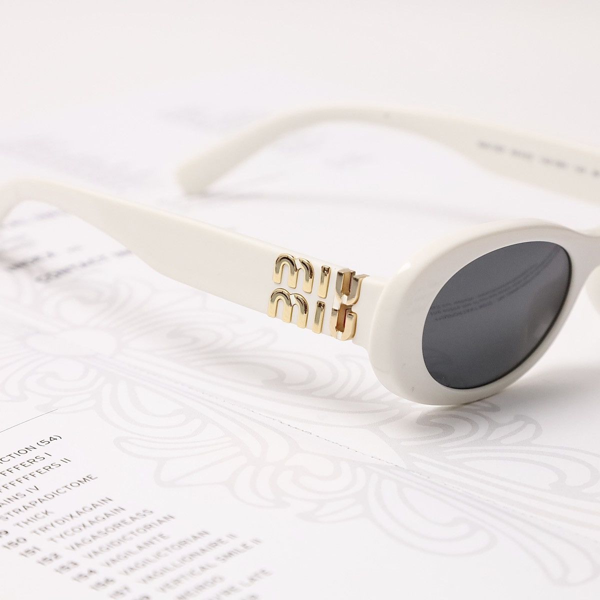 Miu Miu MIU MIU 0MU 06ZS SUNGLASSES Size ONE SIZE - 3 Thumbnail