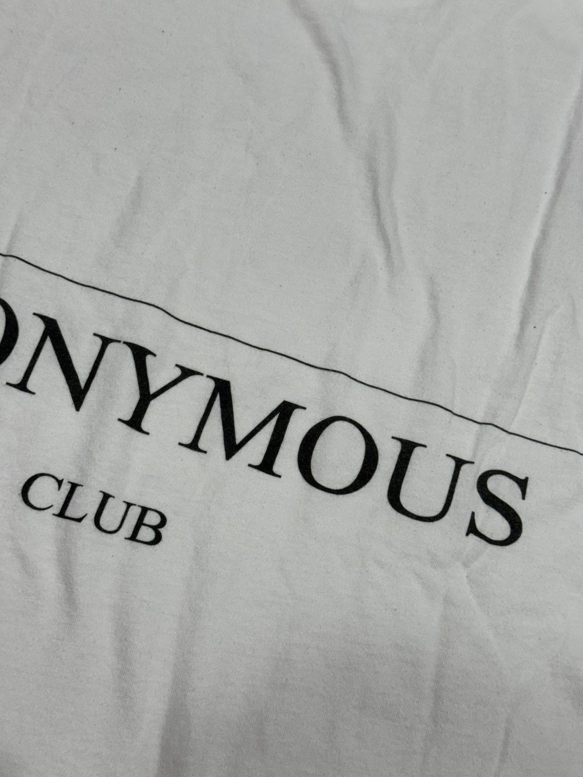 Hood By Air Anonymous Club Hood By Air Big Logo Tee Size US L / EU 52-54 / 3 - 6 Thumbnail