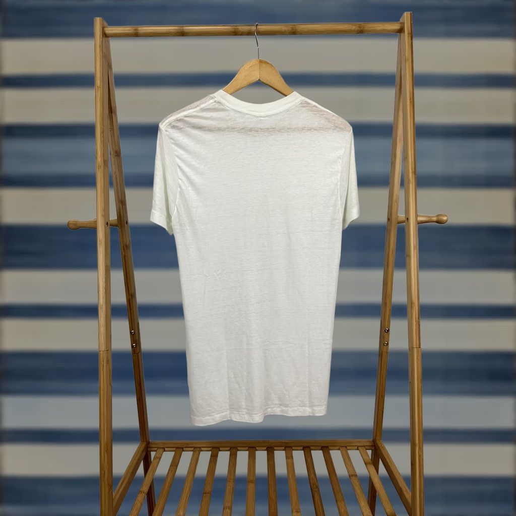 Vintage VTG 70s Brut 33 Burnout Paper Thin Worn WIP Single Stitch T-Shirt L White Mens Shirt Size US L / EU 52-54 / 3 - 1 Thumbnail