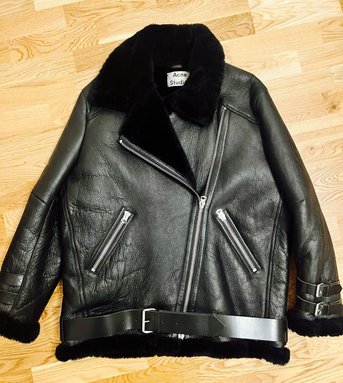 Velocite shearling jacket