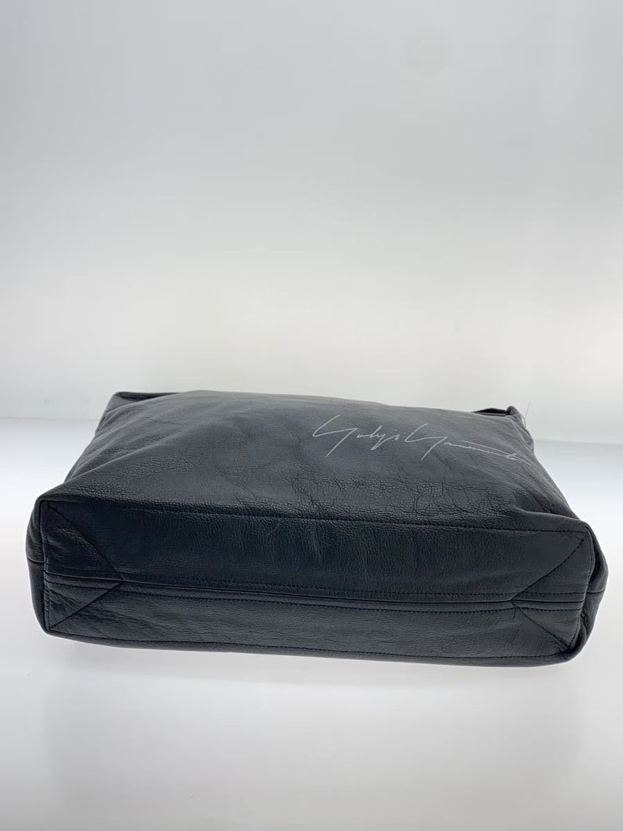 Yohji Yamamoto Cowhide Leather Logo Shoulder Bag Size ONE SIZE - 4 Thumbnail