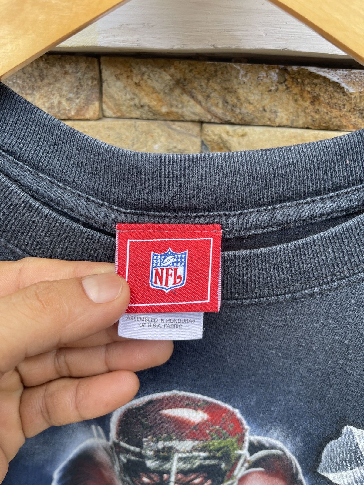 NFL Rare🔥Vintage Kansas City CHIEFS T Shirt Size US L / EU 52-54 / 3 - 6 Thumbnail