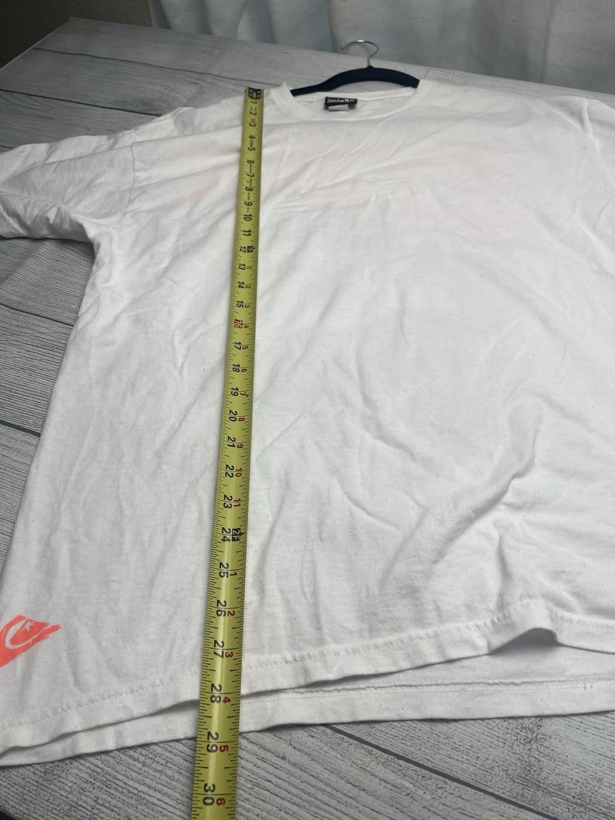 Quiksilver Quicksilver Men's Large Vintage Y2K Skate Surf Orange White Size US L / EU 52-54 / 3 - 5 Thumbnail