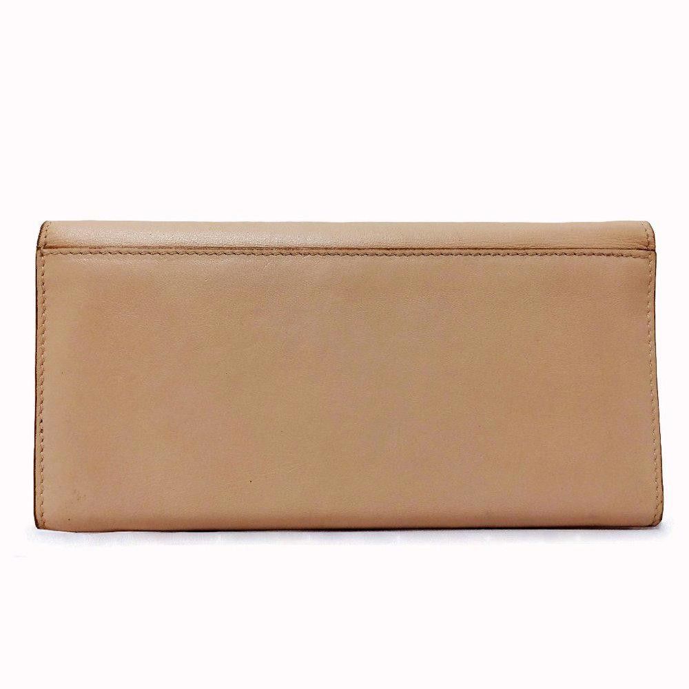 Salvatore Ferragamo Salvatore Ferragamo Gancini Bisque Leather Wallet Size ONE SIZE - 10 Thumbnail