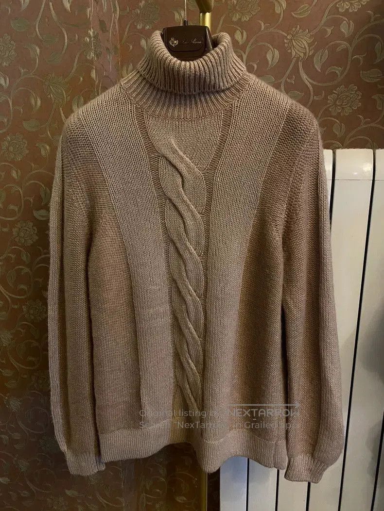Loro Piana LoroPiana Baby Camel Turtleneck Sweater. Size US M / EU 48-50 / 2 - 1 Thumbnail