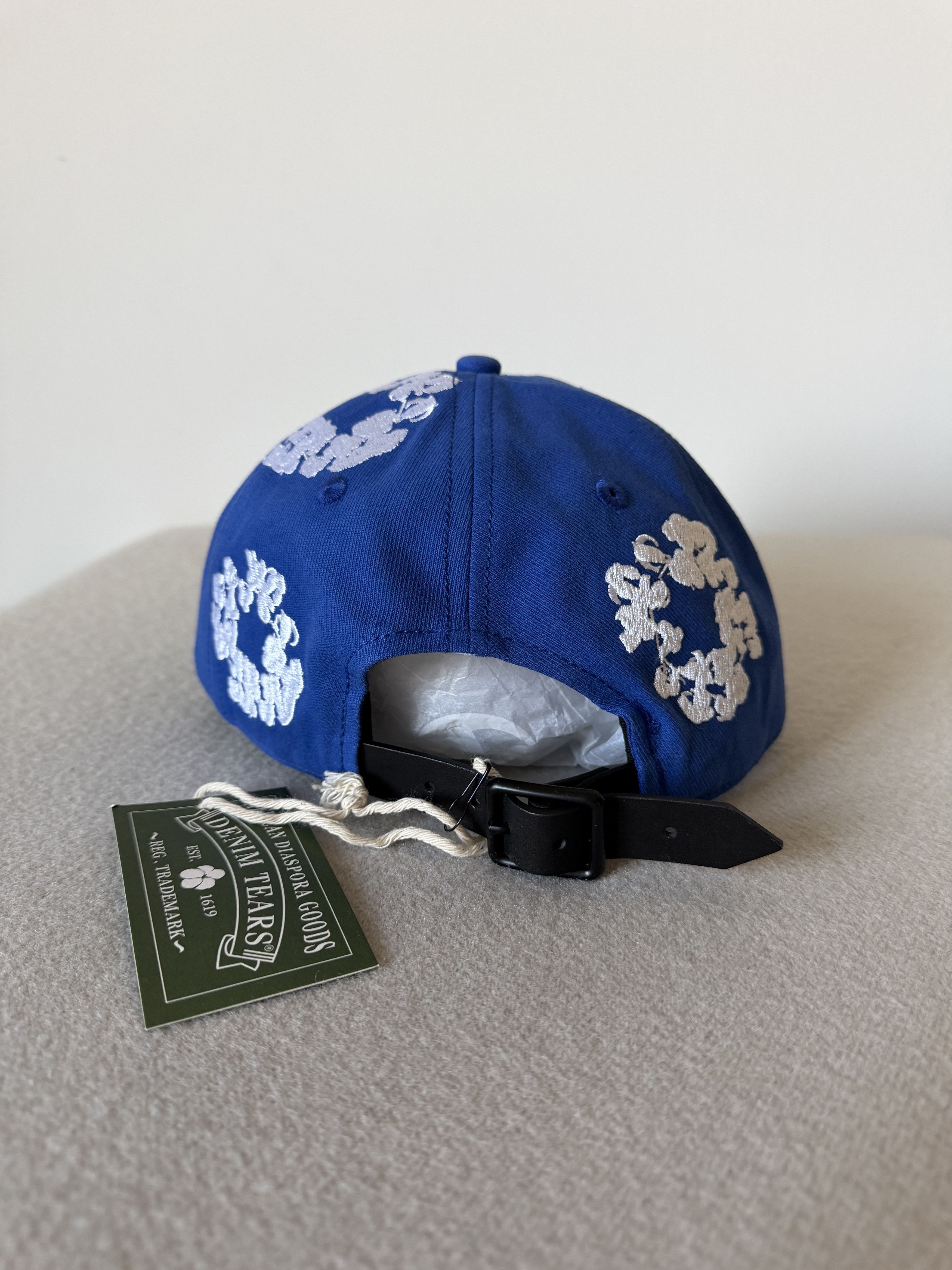 DENIM TEARS Denim Tears Cotton Wreath Hat in Blue Size ONE SIZE - 4 Thumbnail